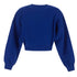 Off-White Embroidered Mini Arrow Cropped Crewneck Blue M